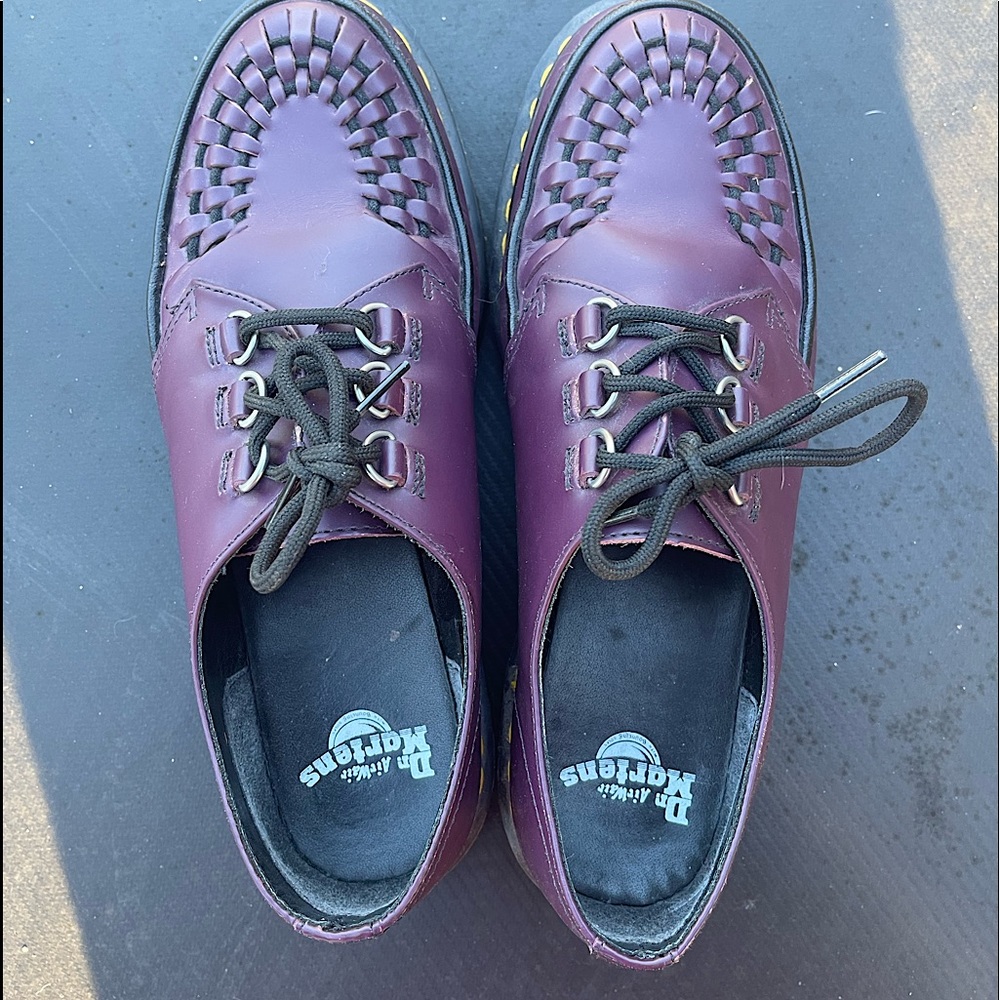 Dr. Marten Ramsey Creepers. Purple. M 10 L 11